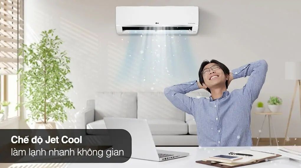 Làm lạnh nhanh mang đến không gian mát mẻ, dễ chịu