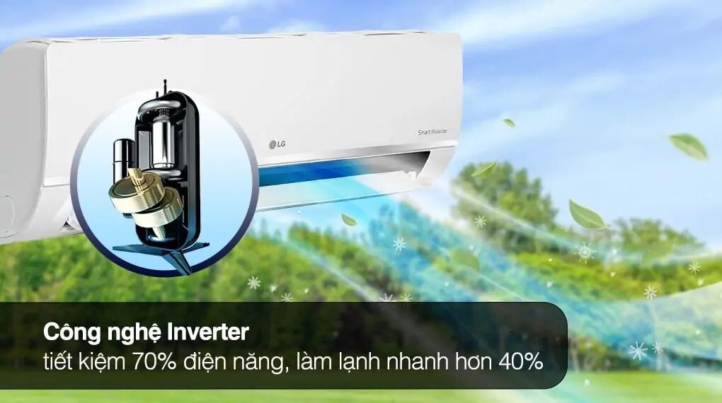 Tiết kiệm điện năng với máy nén biến tần tiên tiến