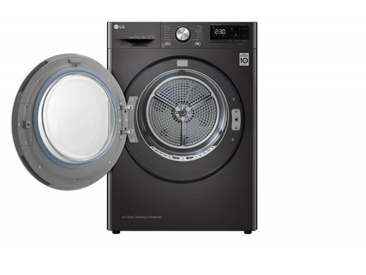 Máy sấy LG sở hữu thiết kế theo phong cách Châu Âu trang nhã, thanh lịch