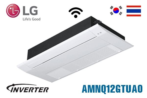 Tổng quát dàn lạnh âm trần cassette LG AMNQ12GTUA0 12000BTU 1 chiều Inverter