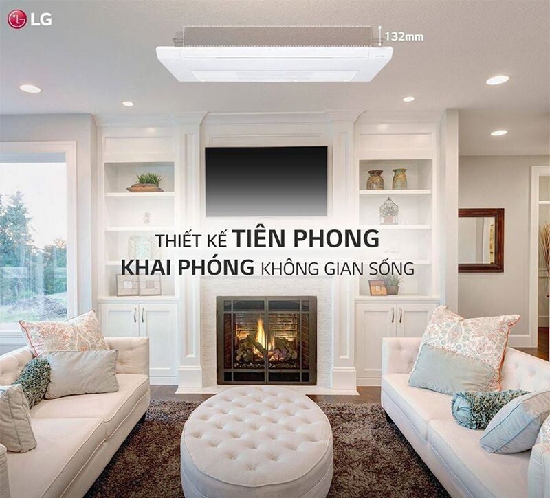 Máy có chiều cao thân là 132mm và chiều cao mặt nạ là 34mm