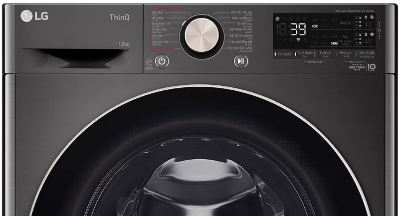 Bảng điều khiển sử dụng nút chọn dạng xoay dễ dàng