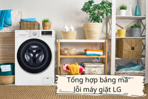Bảng mã lỗi máy giặt lg