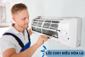 Lỗi CH01 điều hòa LG