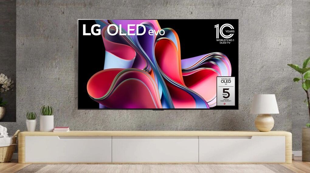 LG 55G3PSA sở hữu chiếc màn hình siêu mỏng