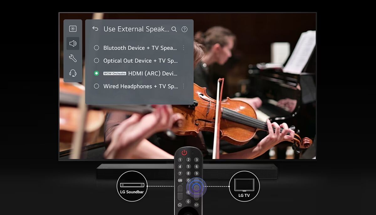 Trang bị điều khiển thông minh Magic Remote