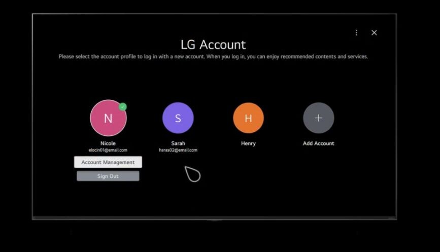 My Profile sẽ ghi nhận các tựa phim có trong danh sách yêu thích