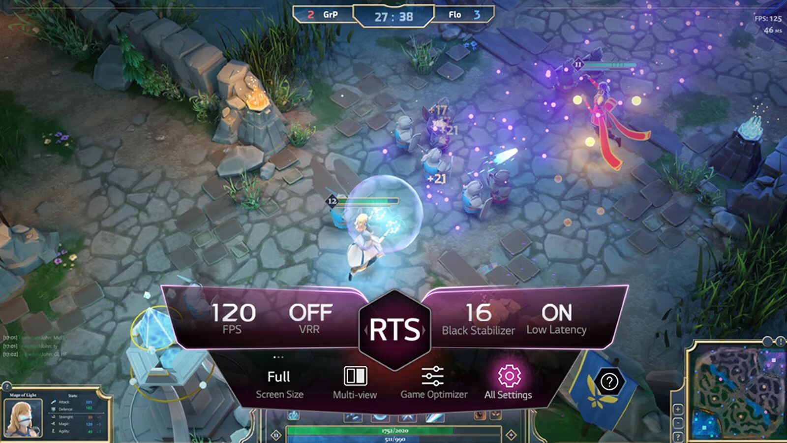 Chế độ chơi game