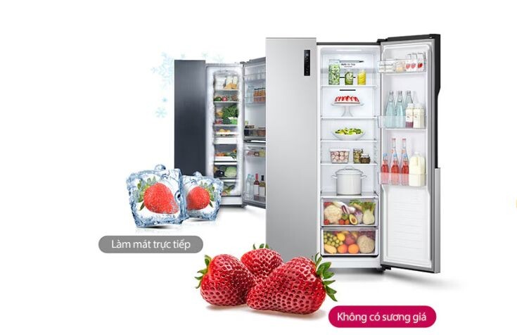 Tủ lạnh LG GR-B256JDS được nhà sản xuất trang bị hệ thống làm mát hiện đại