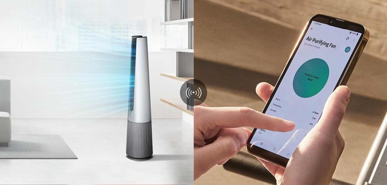 Một số tiện ích thông minh khác trên máy lọc LG FS15GPBF0