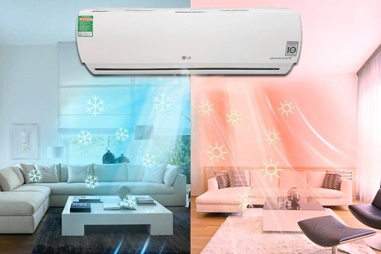 Điều hòa LG 2 chiều mang lại những lợi ích gì?