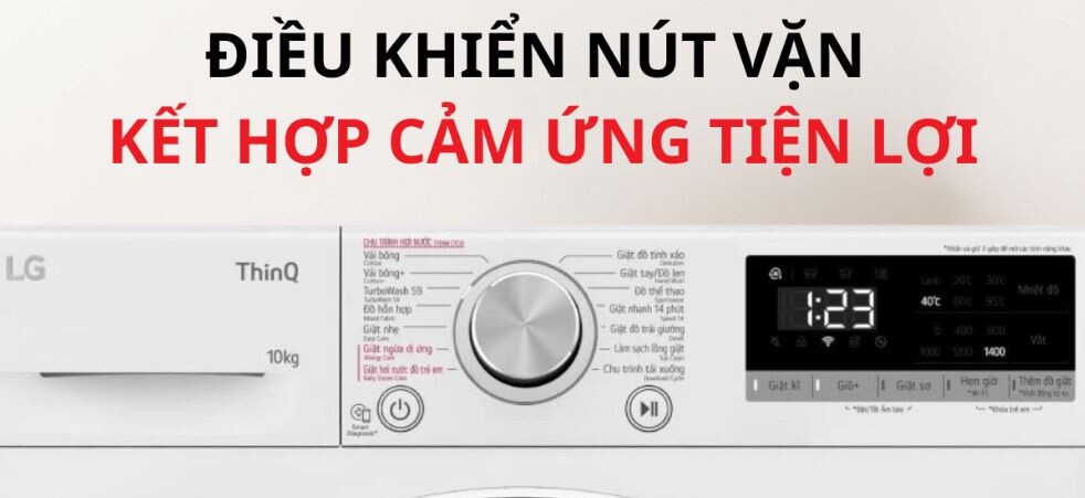 Bảng điều khiển được thiết kế thông minh, trực quan
