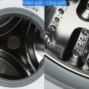 Máy giặt LG FV1412S4W AI DDTM Inverter 12kg [2023]-trắng