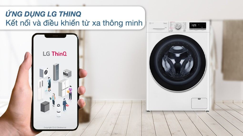 Điều khiển từ xa qua Lg ThinQ