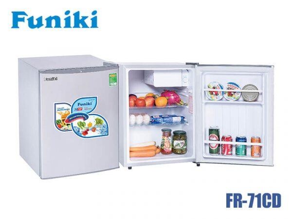 3. Tủ lạnh mini Funiki FR-71CD dung tích 74 lít