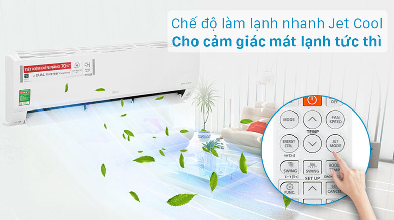 Điều chỉnh hướng gió thổi dễ chịu