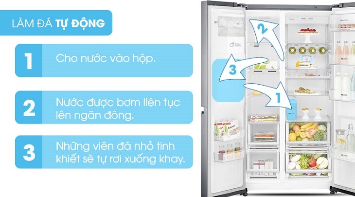 Hướng dẫn sử dụng tính năng làm đá nhanh