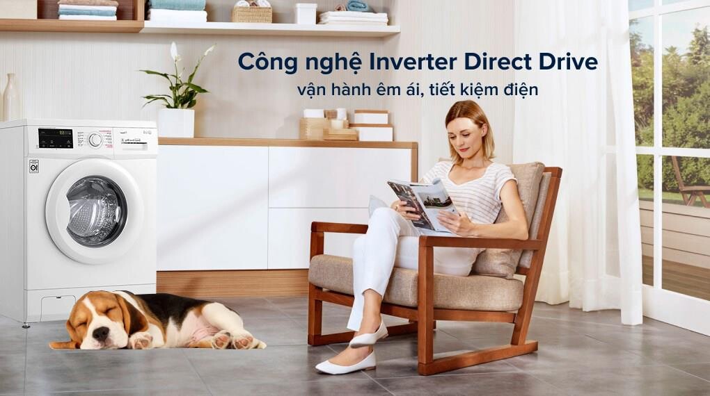 Công nghệ giặt nổi bật trên máy giặt LG FB1209S6W