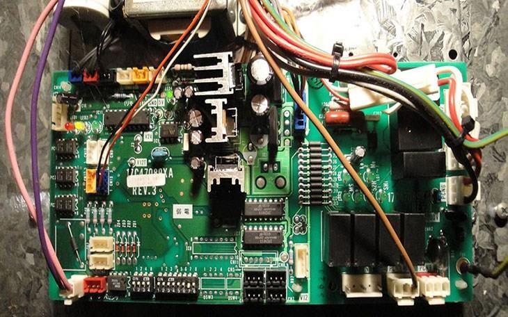 Bo mạch điều khiển LG bị hỏng
