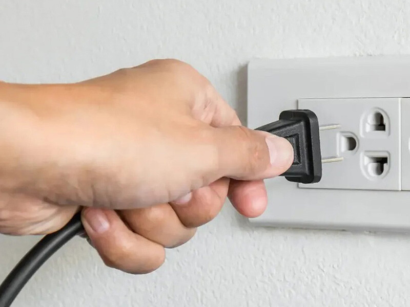 Do nguồn điện không ổn định