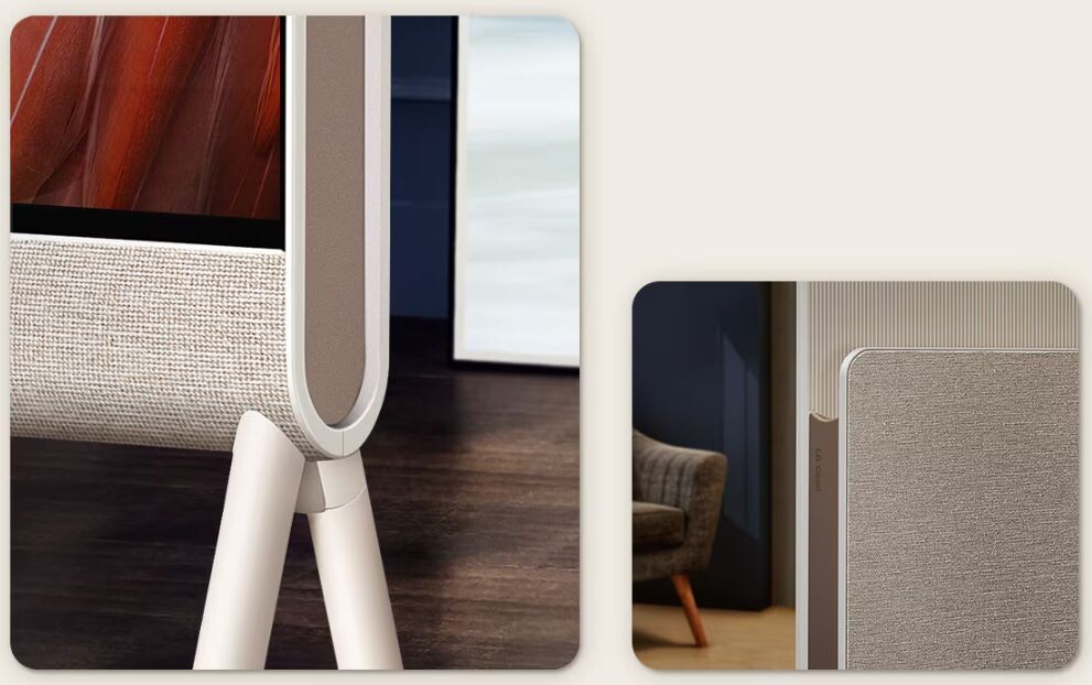 Khung Pose được đóng phía ngoài với màu be đơn giản, trung tính, đem đến sự nhẹ nhàng