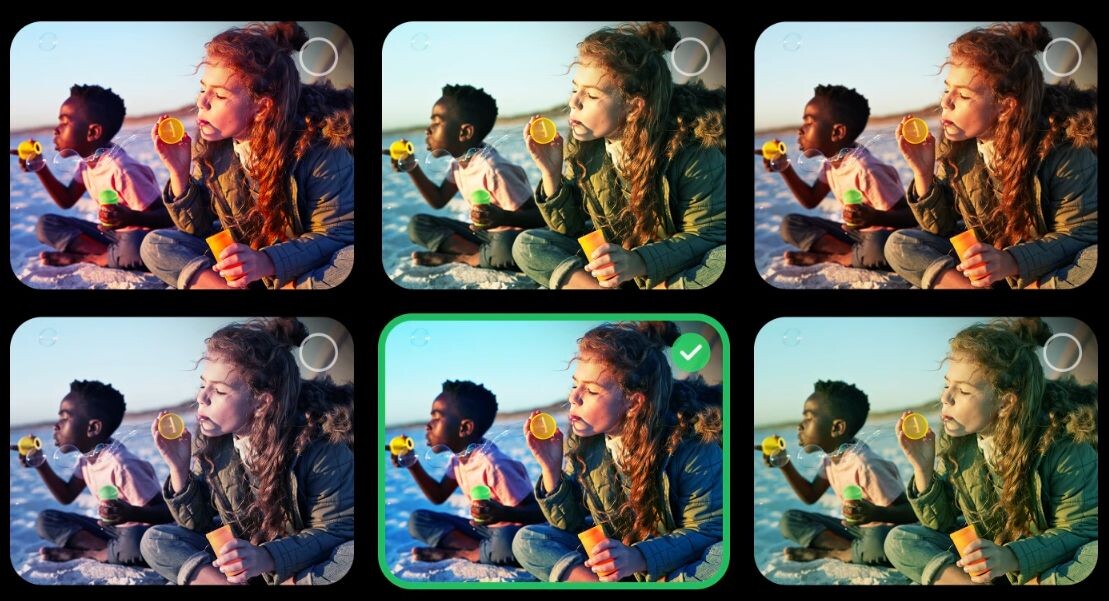 Công nghệ AI Picture Wizard có khả năng thiết lập khung hình