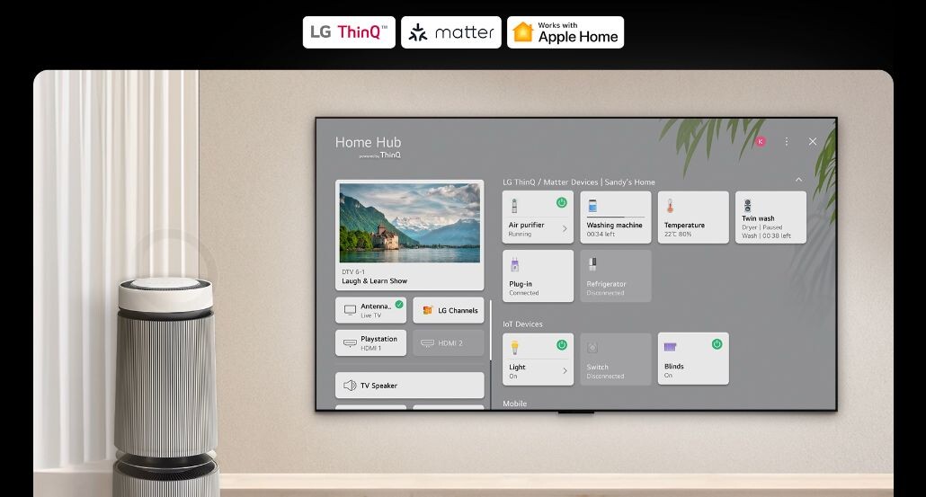 Home Hub giúp bạn điều chỉnh thiết bị một cách thông minh