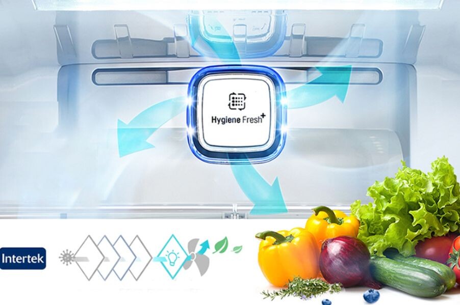 Thiết bị đã được trang bị công nghệ Hygiene Fresh+