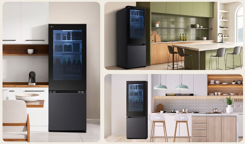 Tủ lạnh LG LBB33BLMAI sở hữu kiểu dáng hiện đại, cùng màu sắc sang trọng