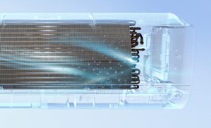 Tự động làm sạch bên trong dàn lạnh