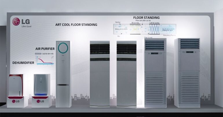 Điều hòa tủ đứng LG