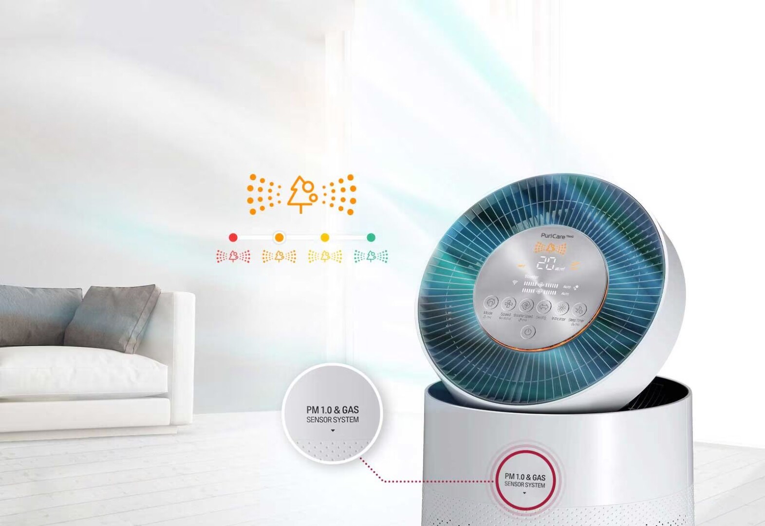 Hệ thống cảm biến có thể nhận biết được bụi có kích thước siêu nhỏ PM1.0