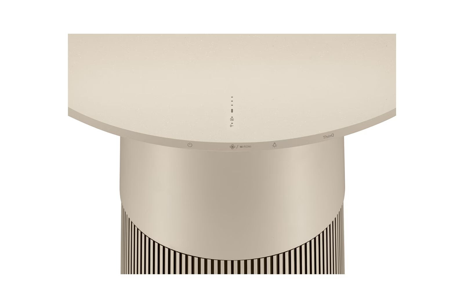 Máy lọc không khí cao cấp hiển thị với 4 mức độ