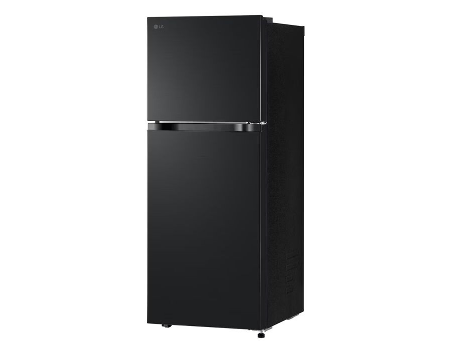 Tủ lạnh LG TB21BLMD được thiết kế với màu sắc đen mờ, cùng đường nét tinh tế, thanh lịch