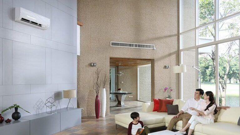 AMNW09GSJB1 được LG nghiên cứu và cho ra đời với thiết kế tinh tế, màu sắc tối giản