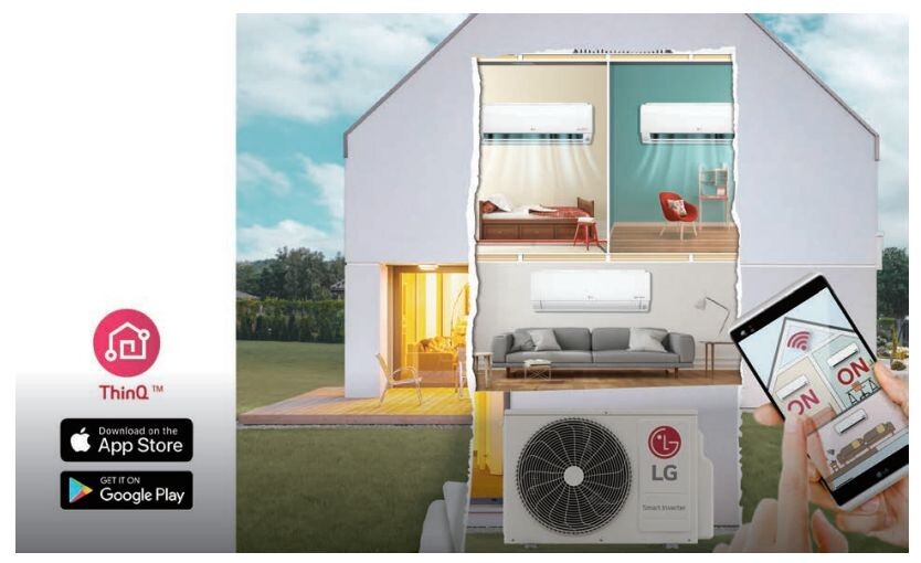 Kết nối điều khiển thông minh qua LG ThinQ