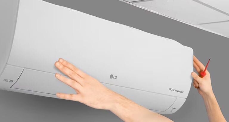 Dàn lạnh treo tường có thiết kế đơn giản, nhẹ nhàng dễ dàng lắp đặt