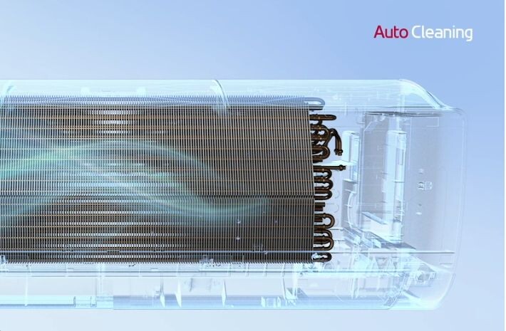 Chế độ Auto Cleaning có khả năng tự động làm sạch dàn lạnh 