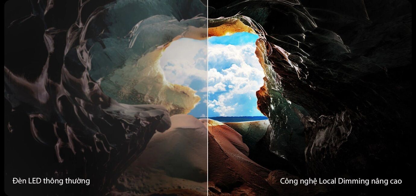 Tivi QNED LG 50QNED81ASA đã được tích hợp công nghệ Local Dimming