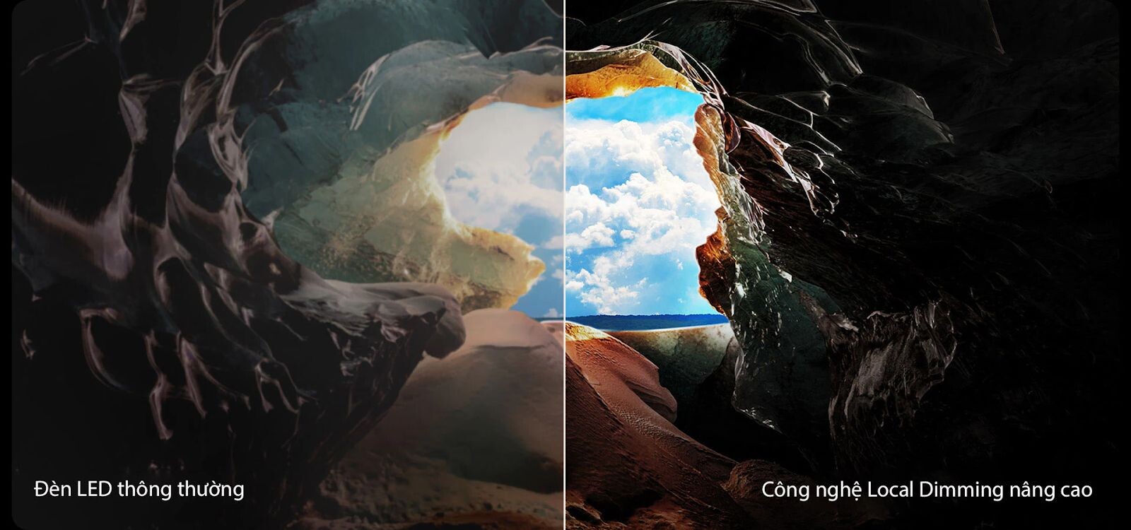 Tivi QNED LG 65QNED81ASA đã được tích hợp công nghệ Local Dimming