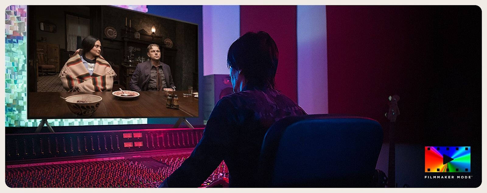 FilmMaker Mode sẽ đem đến những hình ảnh với chất lượng điện ảnh chuẩn ý đồ của đạo diễn