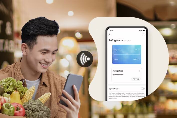 LG ThinQ® là trợ thủ đắc lực của bạn để giữ mát và đem đến sự tiện lợi