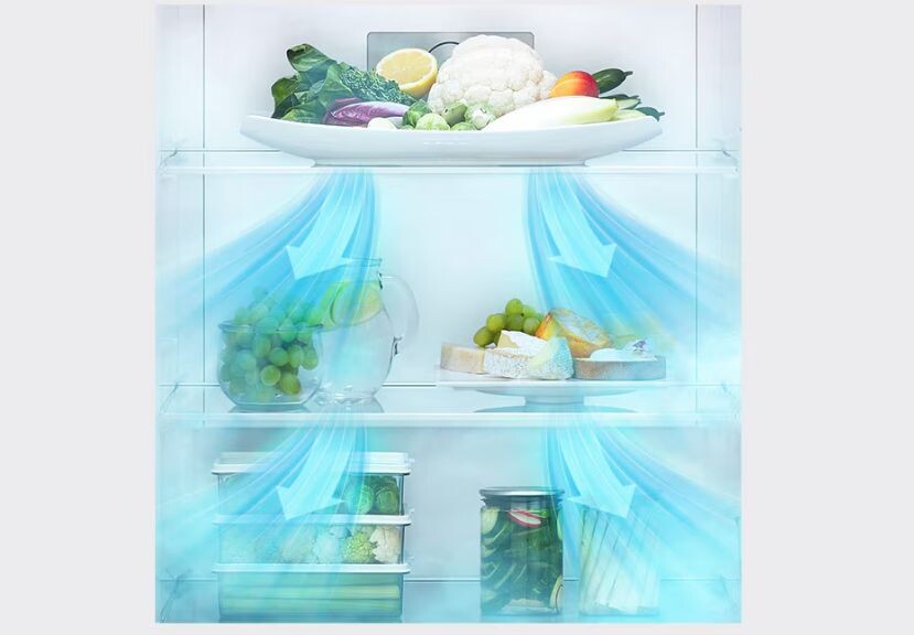 Công nghệ Multi Air Flow sẽ duy trì nhiệt độ được tối ưu nhất