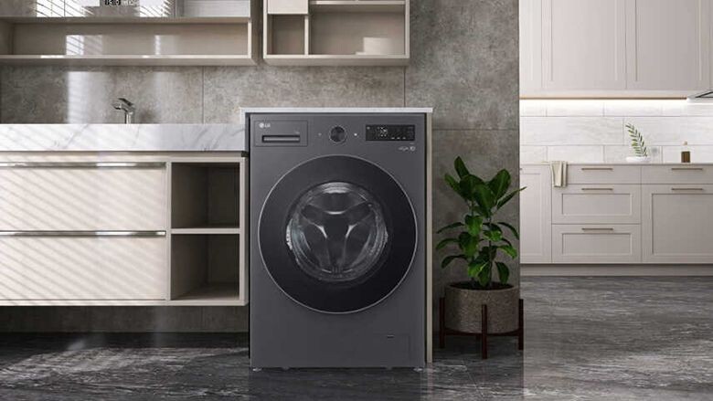 Máy giặt LG F2517SNTG sở hữu thiết kế tinh tế