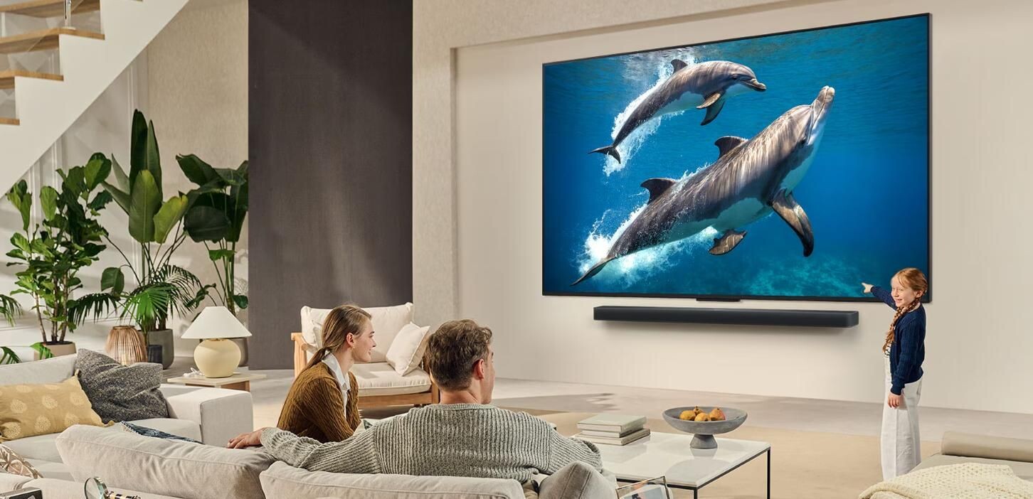 LG 43QNED80ASA được thiết kế với chiếc màn hình siêu lớn Ultra Big