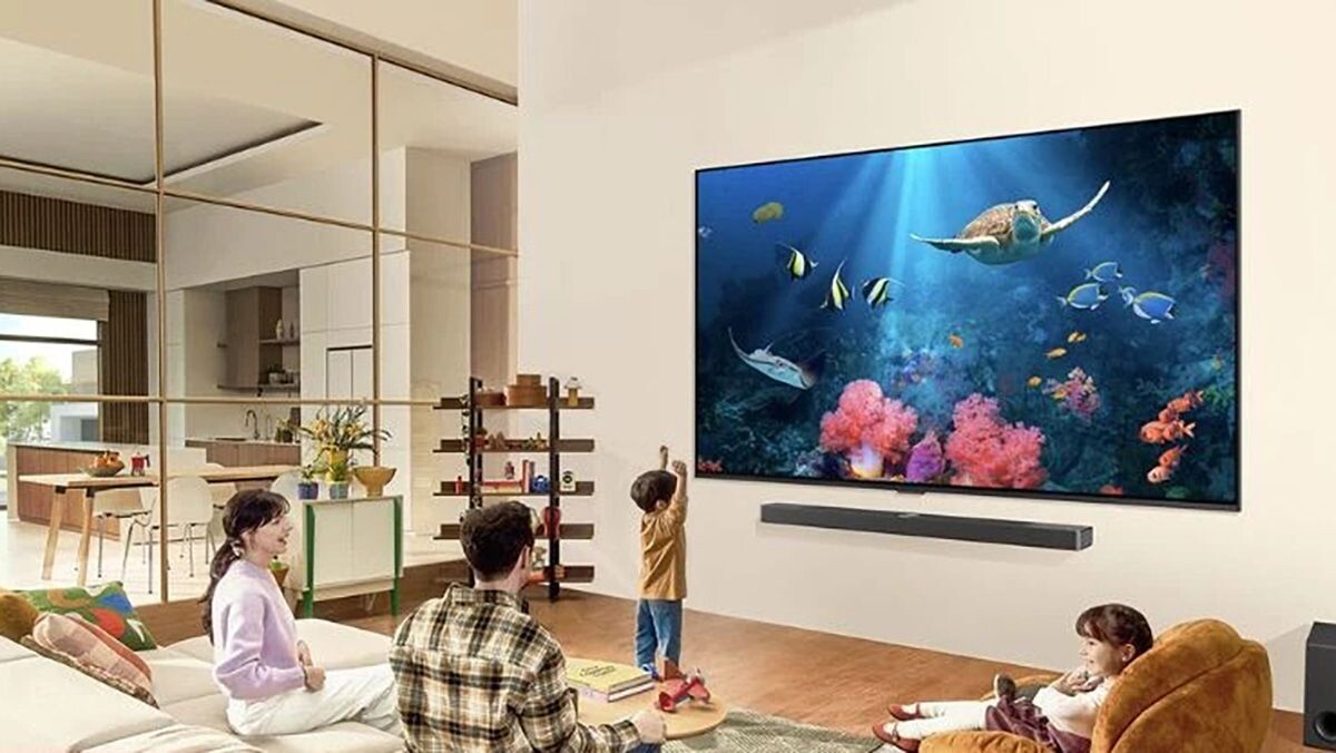 Chiếc màn hình Ultra Big TV được thiết kế cho LG 50UA7350PSB