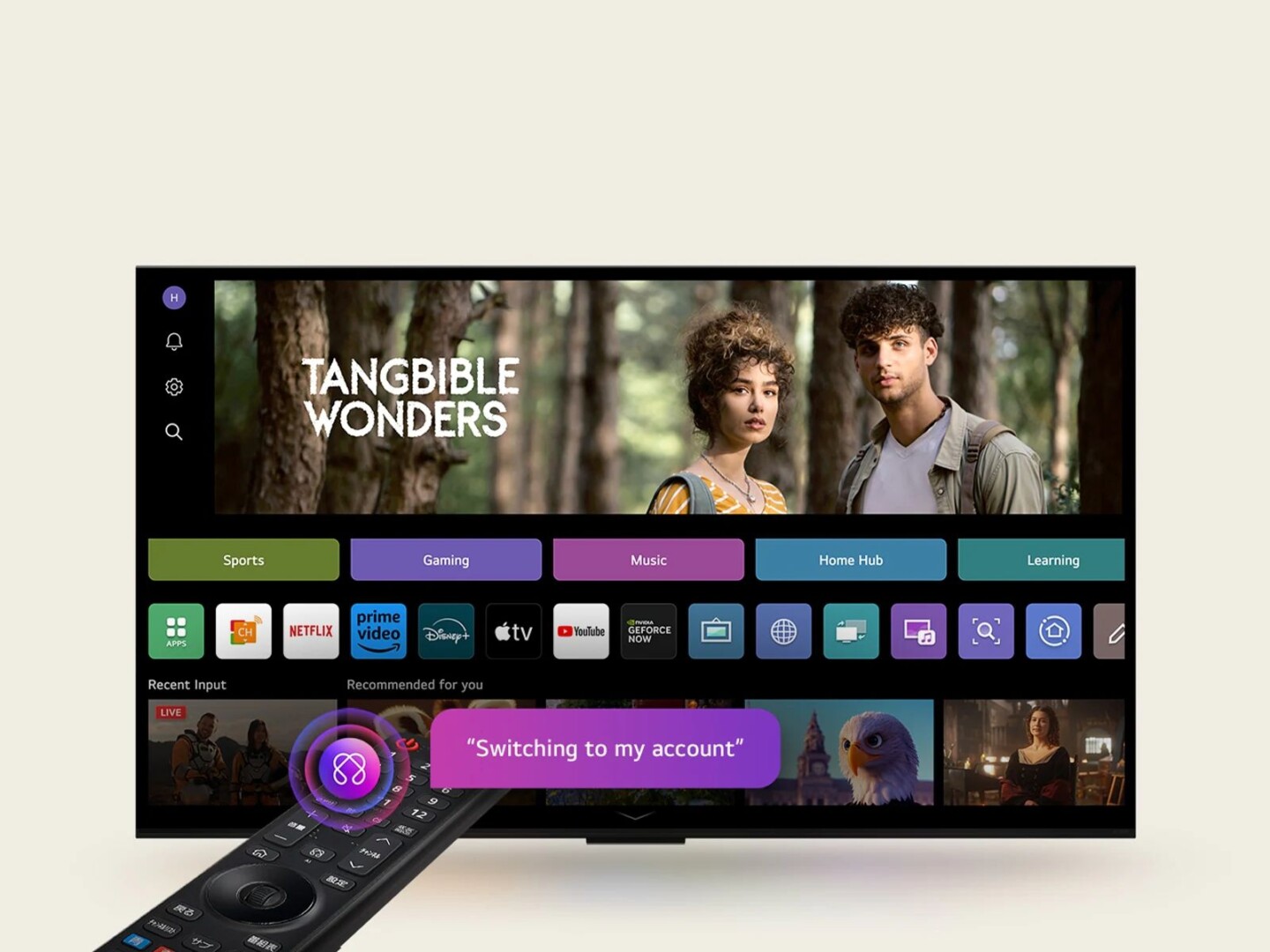 AI Voice ID và My Profile sẽ nhận diện giọng nói đặc trưng