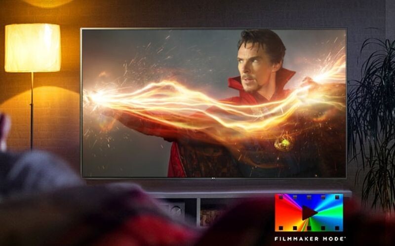 Chế độ FilmMaker Mode có Ambient Light Compensation