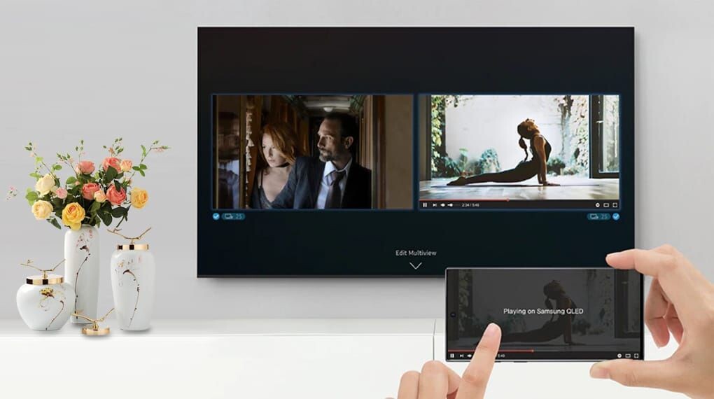 Trình chiếu thiết bị thông qua Google Cast và AirPlay