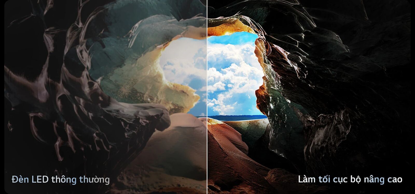 Công nghệ Local Dimming làm tối cục bộ sẽ giúp điều khiển ánh sáng chính xác